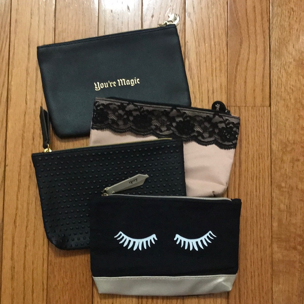 Makeup Travel Bags Set of 4 Ipsy NWOT